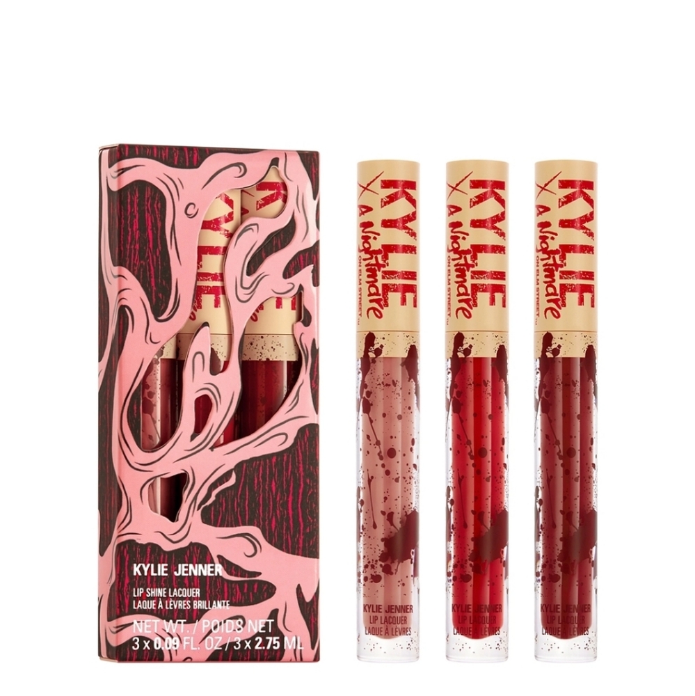 Kylie X A Nightmare on Elm Street lip shine kit